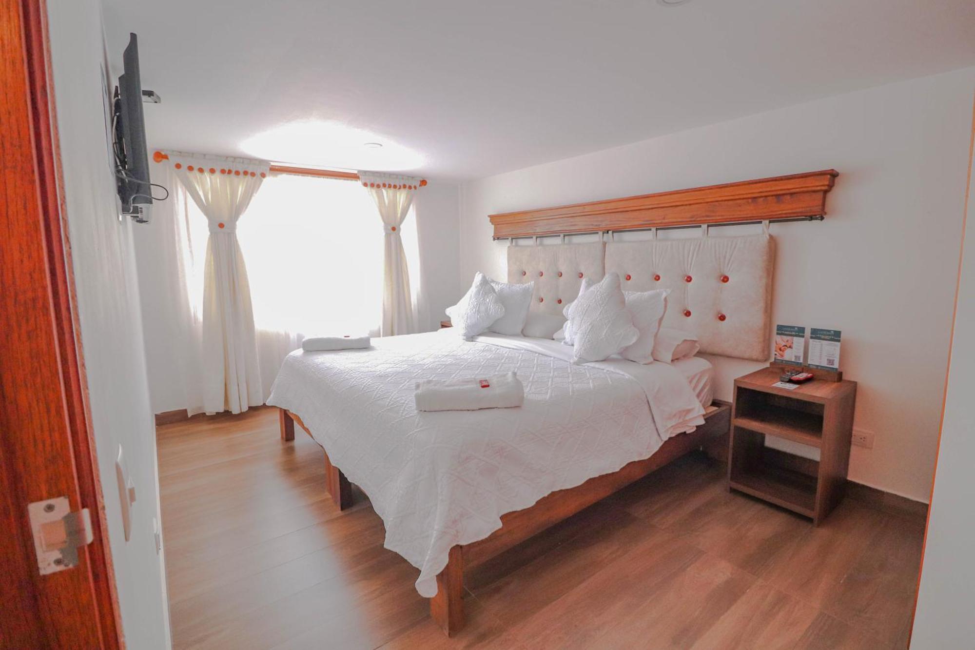 Hotel Las Palmas 비야 데 레이바 외부 사진