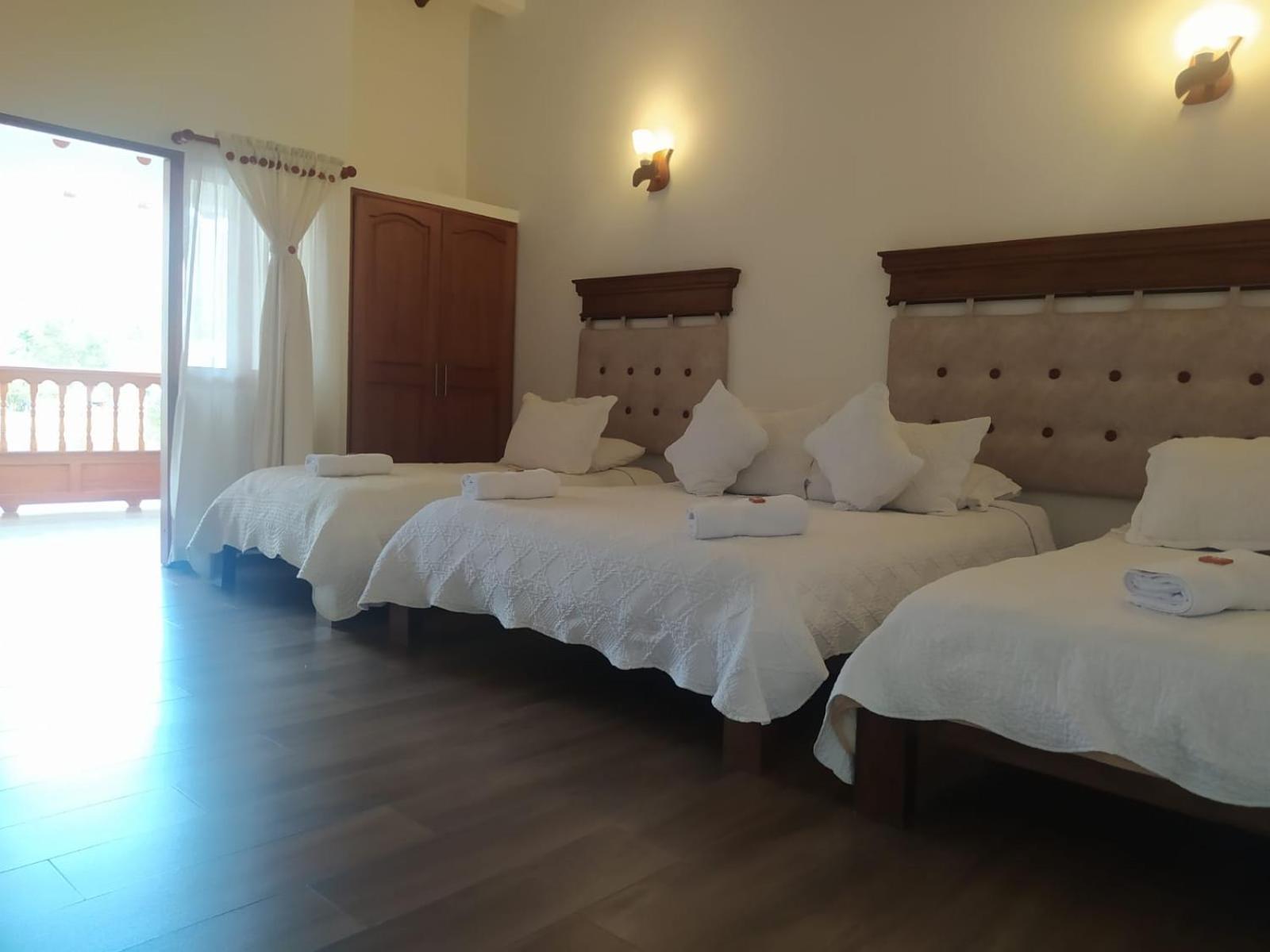 Hotel Las Palmas 비야 데 레이바 외부 사진