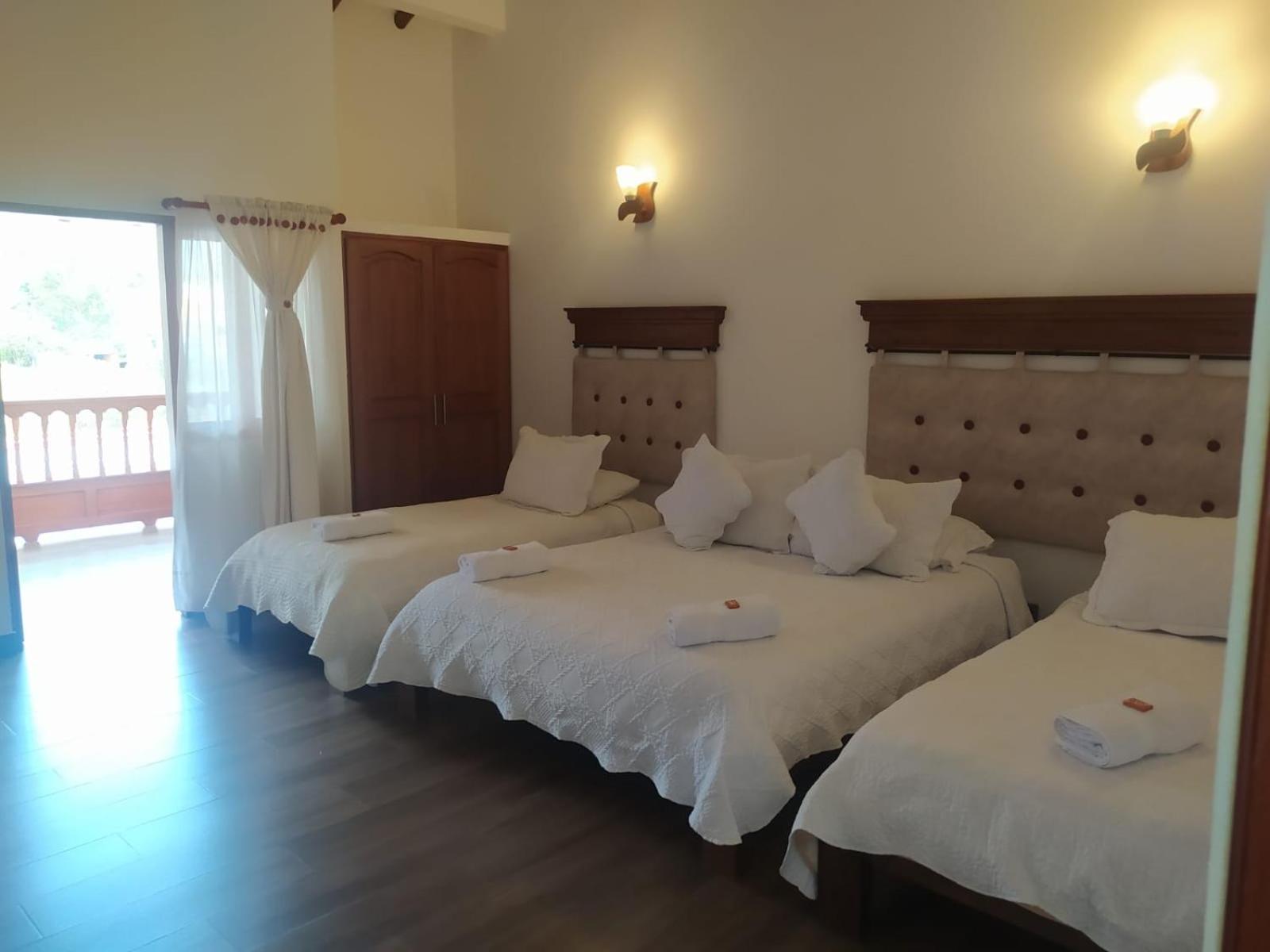Hotel Las Palmas 비야 데 레이바 외부 사진